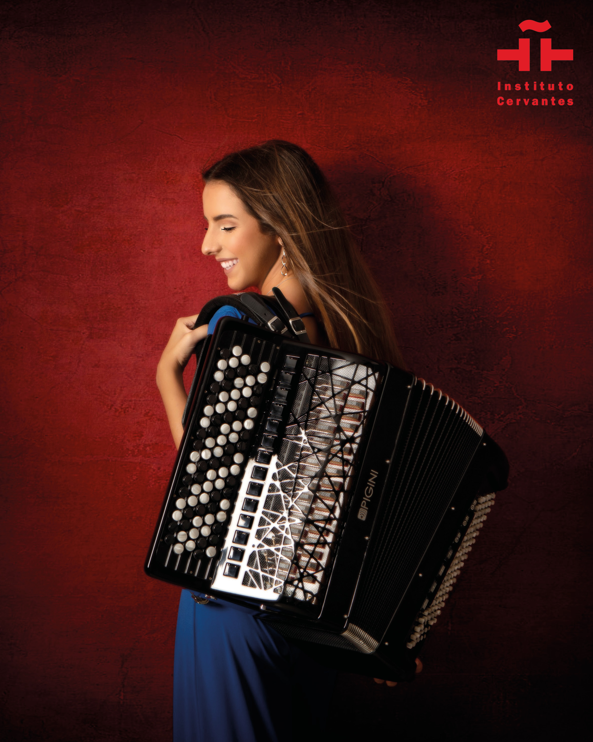 Sofía Ros y su acordeón