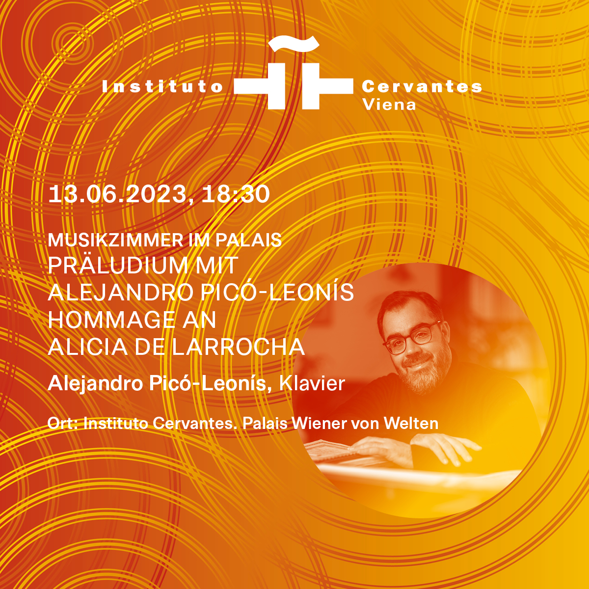 Präludium mit Alejandro Picó-Leonís. Hommage an Alicia de Larrocha 