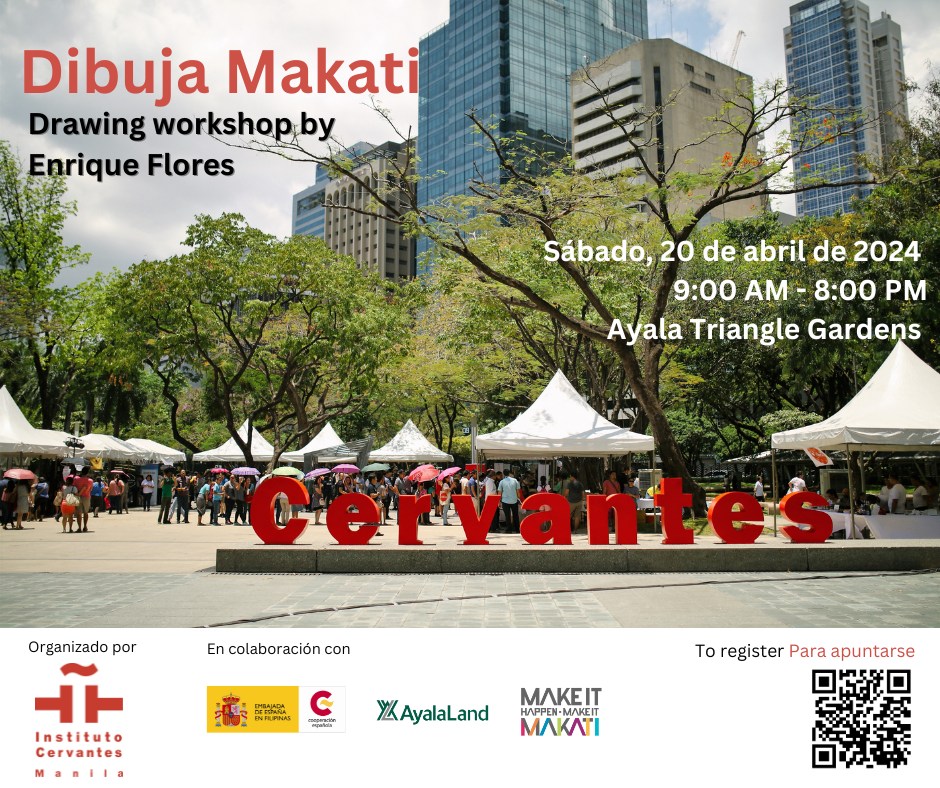 Dibuja Makati. Drawing Workshop with Enrique Flores