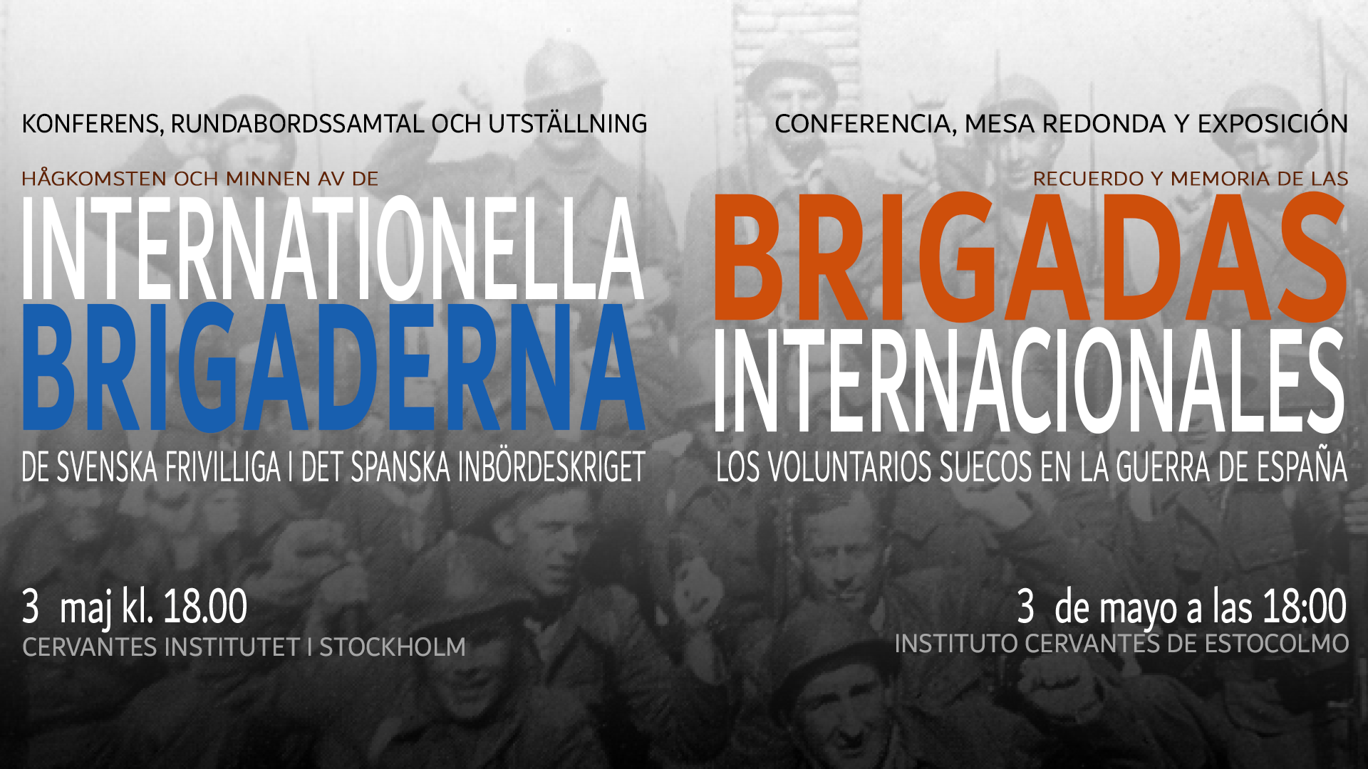 Las Brigadas Internacionales. Los voluntarios suecos en la Guerra de España