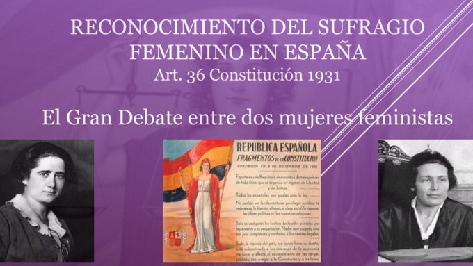 Historia del sufragio femenino en España