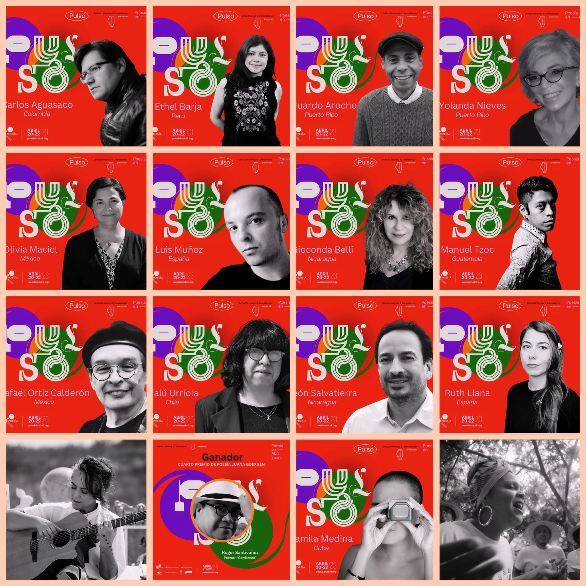 Poesía en Abril: Encuentro de poetas