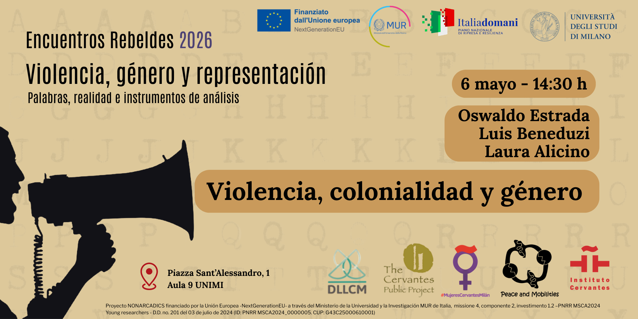 Violencia, colonialidad y género