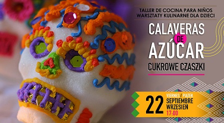 Cukrowe czaszki z Meksyku: warsztaty kulinarne dla dzieci w wieku od 6 do 12 lat