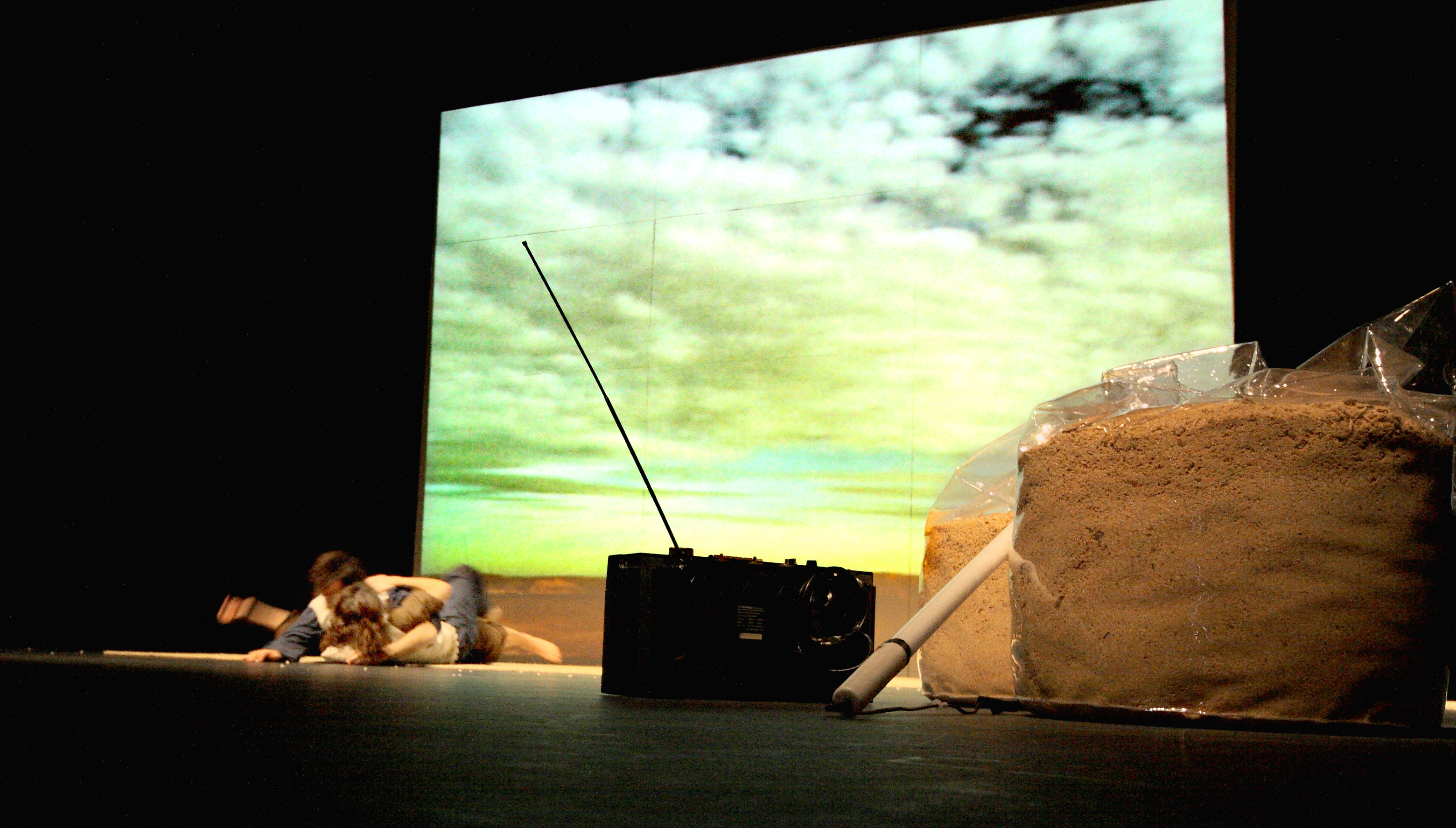 Exhibición de danza contemporánea.