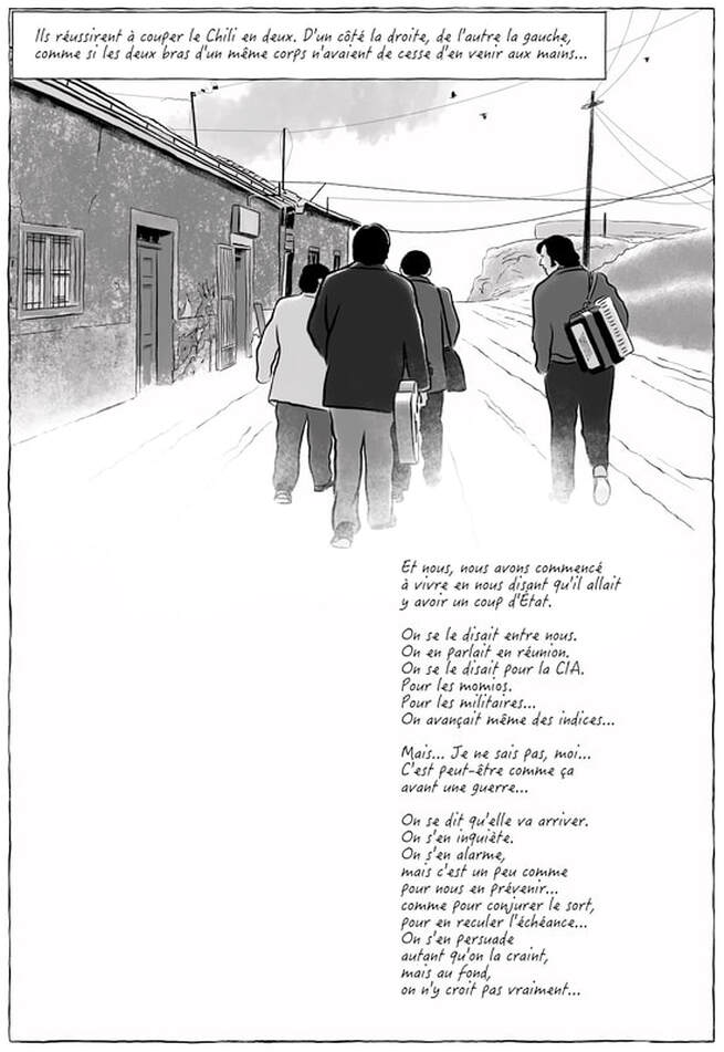 Encuentro con los dos autores de una novela gráfica sobre Chile