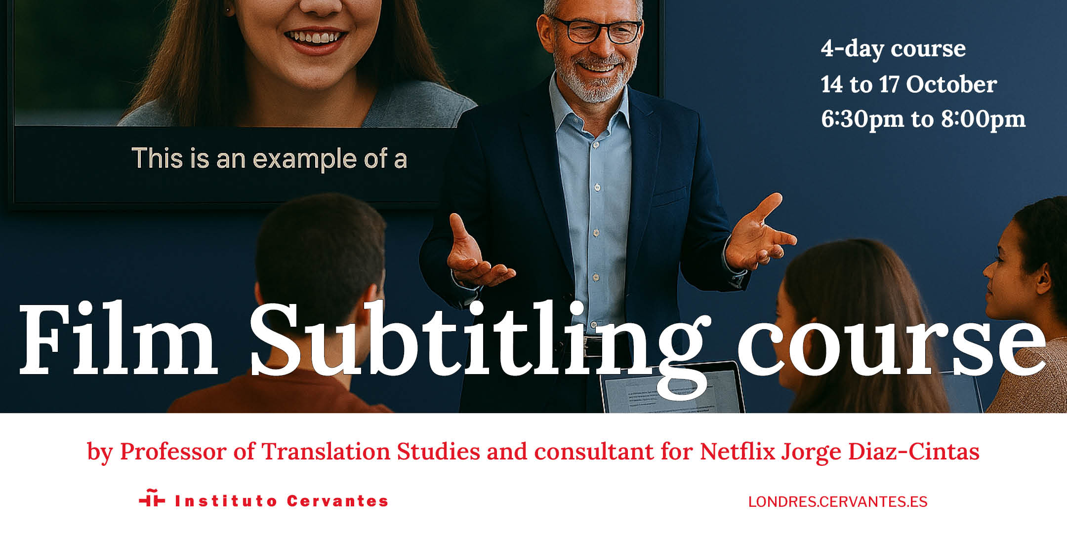 Curso de subtitulado de películas