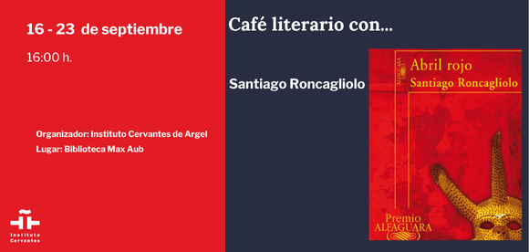 Café littéraire avec... Santiago Roncagliolo
