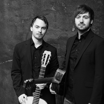 Lucas Brar y Jacob Kellermann en concierto