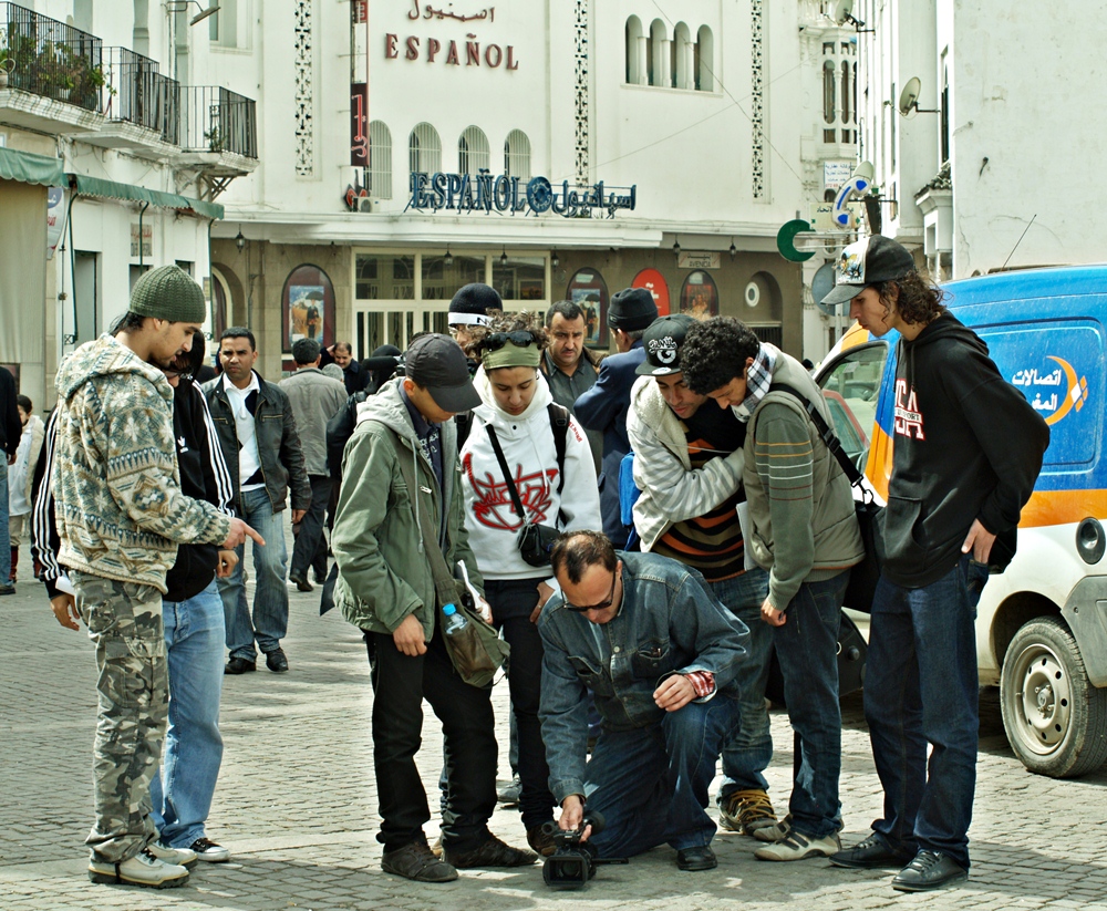 Presentación de documentales realizados en el IC de Casablanca por Audiovisulaes sin Fronteras