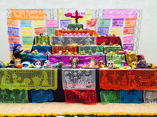 Altar de muertos mexicano
