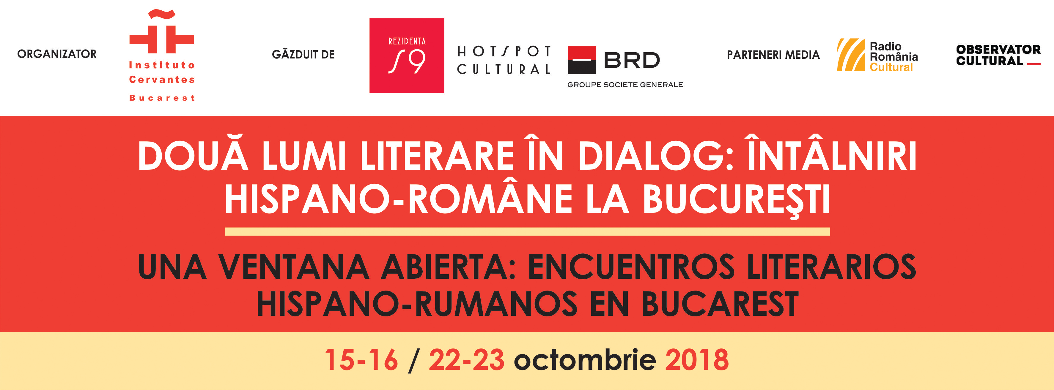 Doua lumi literare in dialog: intalniri hispano-române la Bucuresti