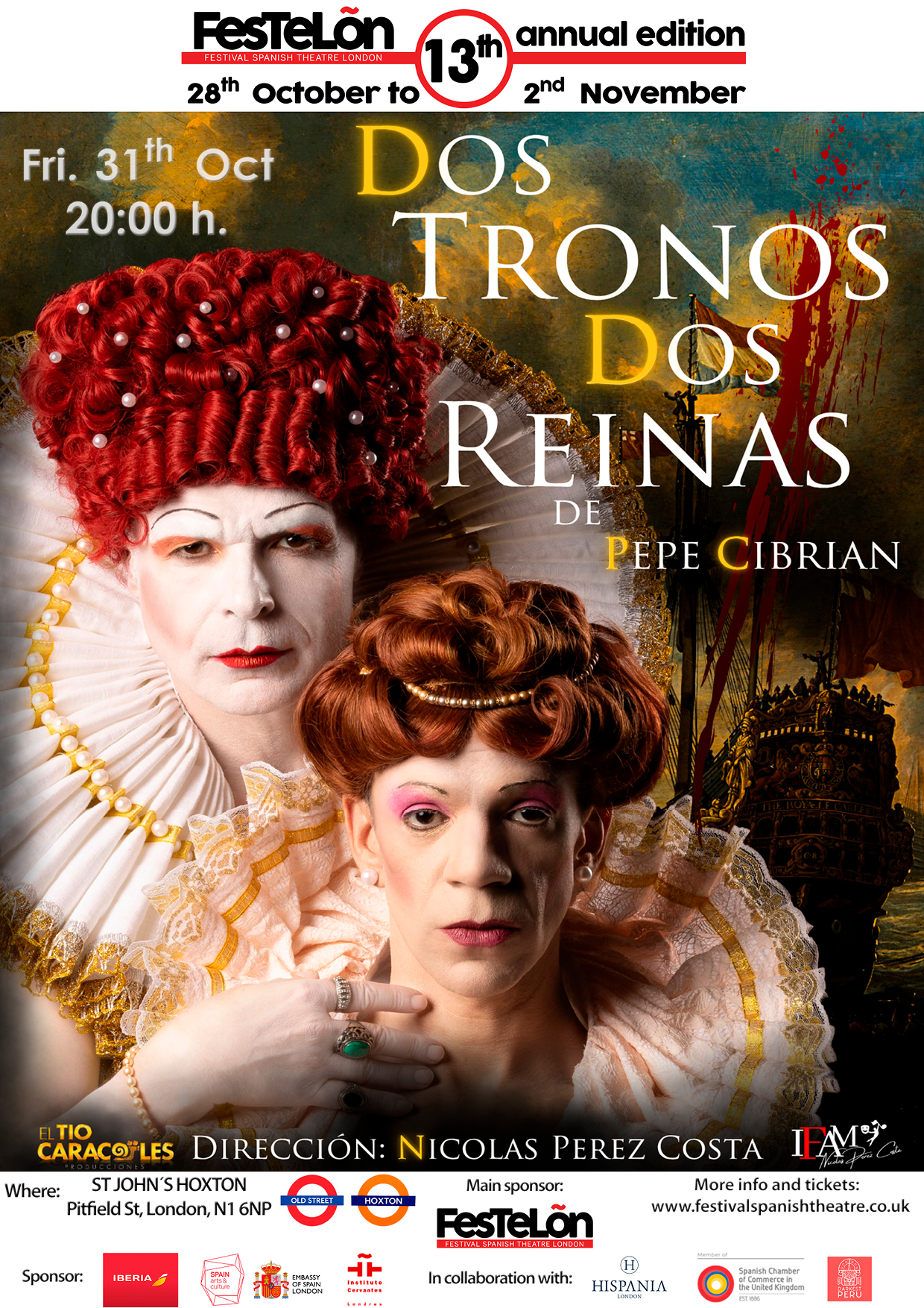 Dos tronos, dos reinas