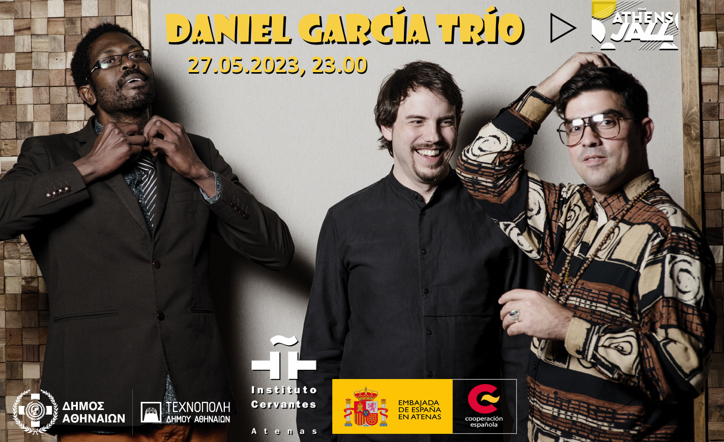 Daniel García Trío en el XXII Athens Technopolis Jazz Festival