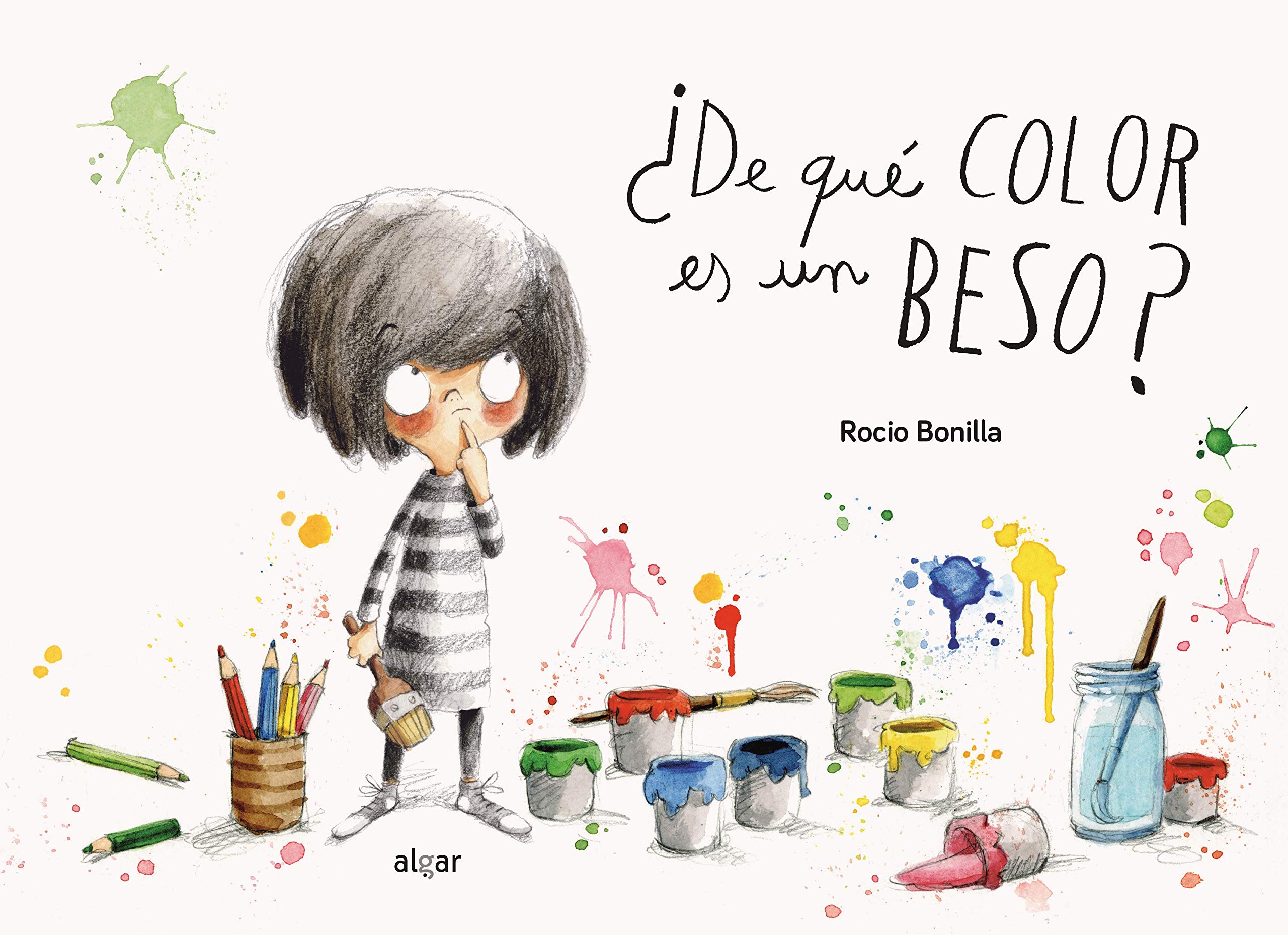 Pequeños lectores. ¿De qué color es un beso? 