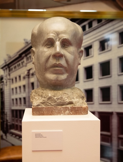 Inauguración del busto de Manuel Azaña