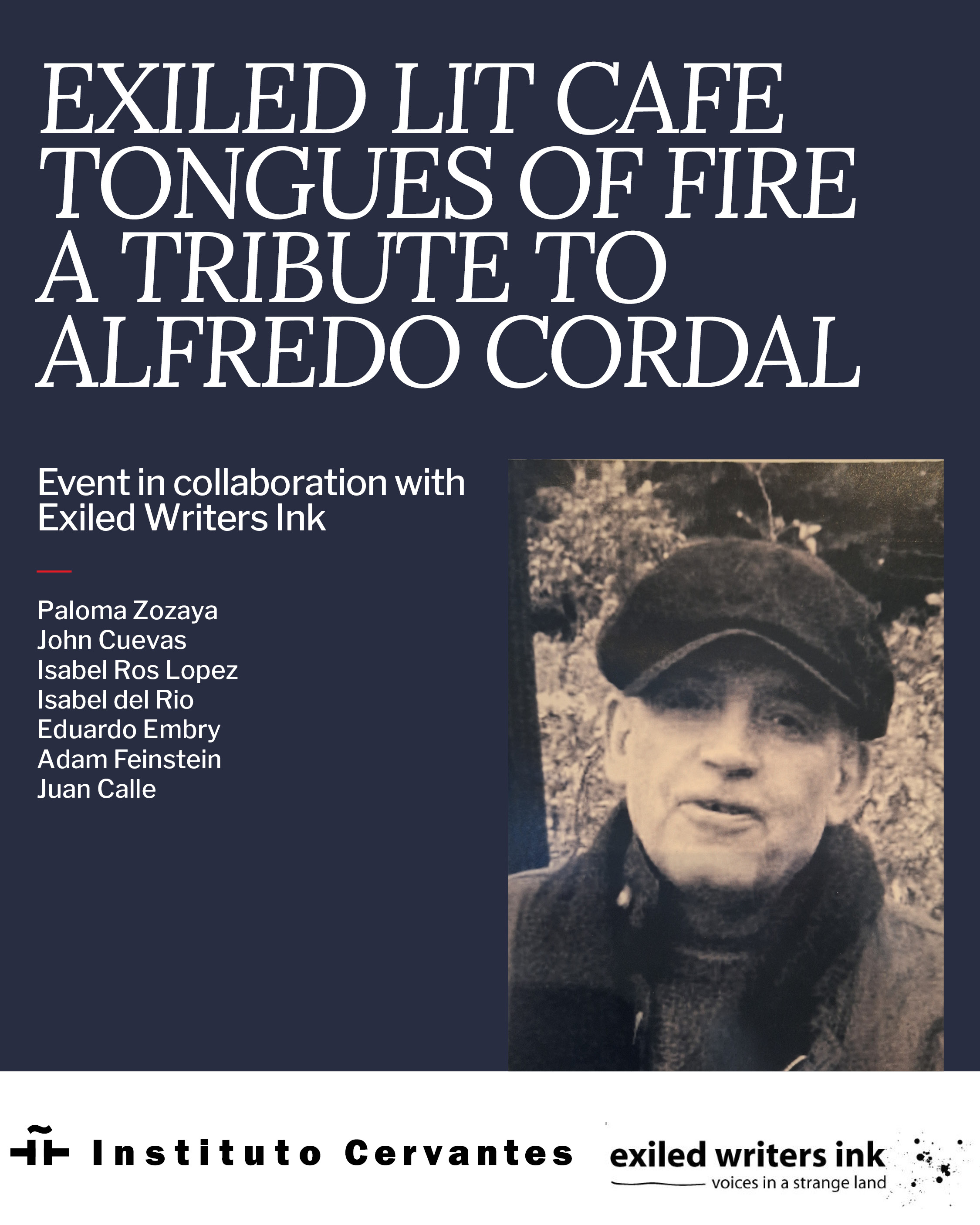 Homenaje al escritor Alfredo Cordal