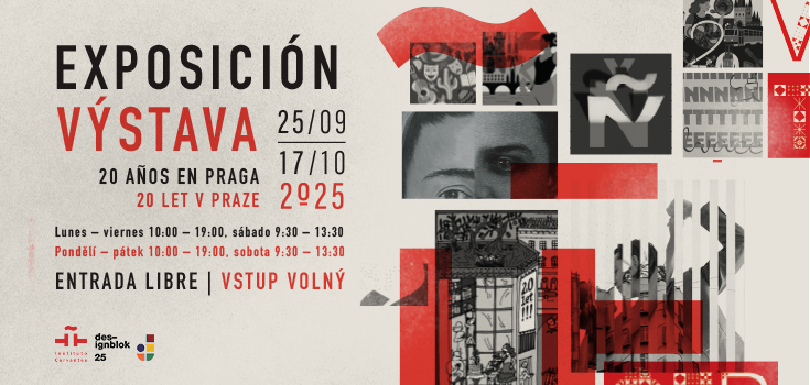 20 let Institutu Cervantes v Praze očima mladých grafických designérů