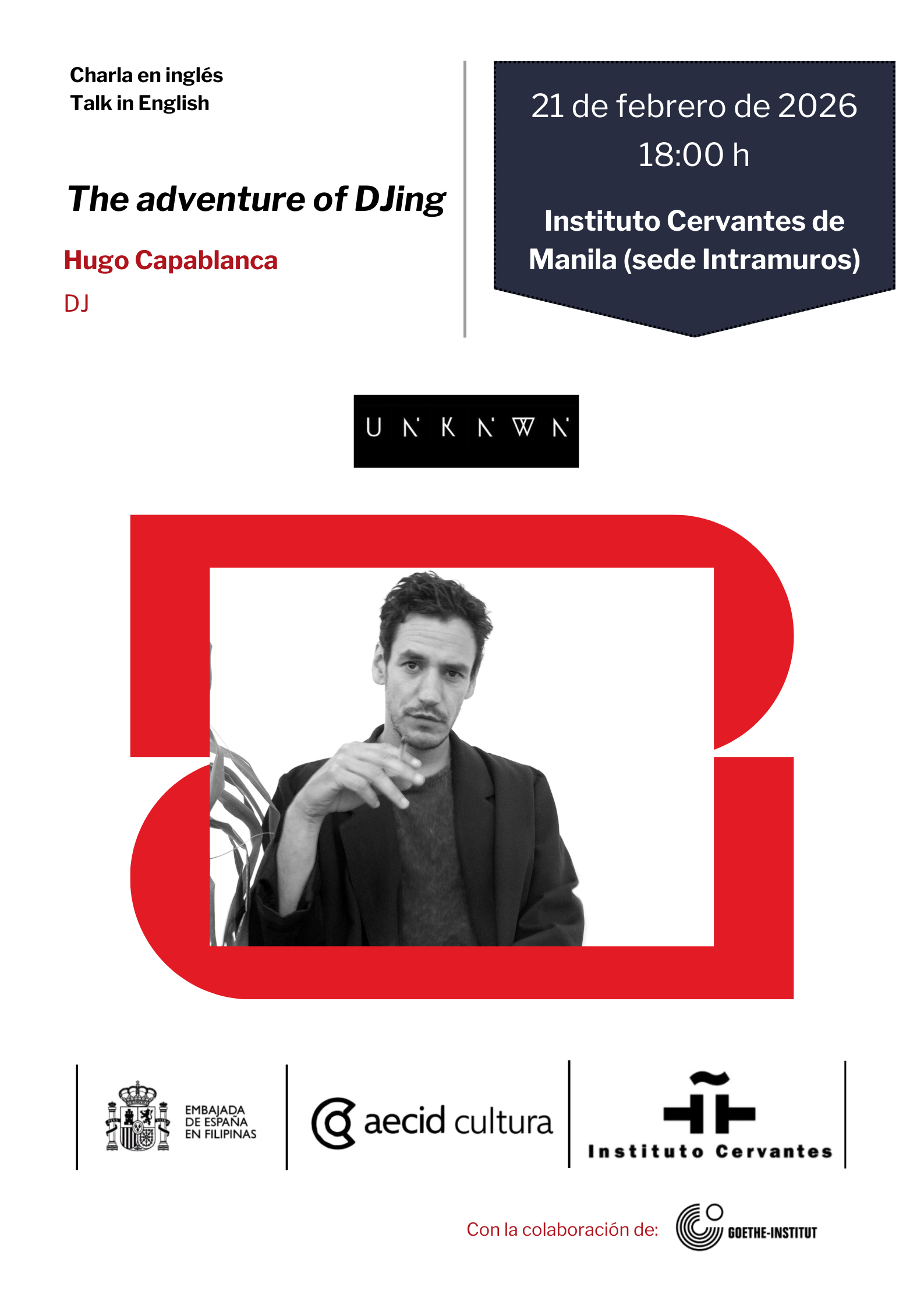 La aventura de ser DJ. Charla de Hugo Capablanca