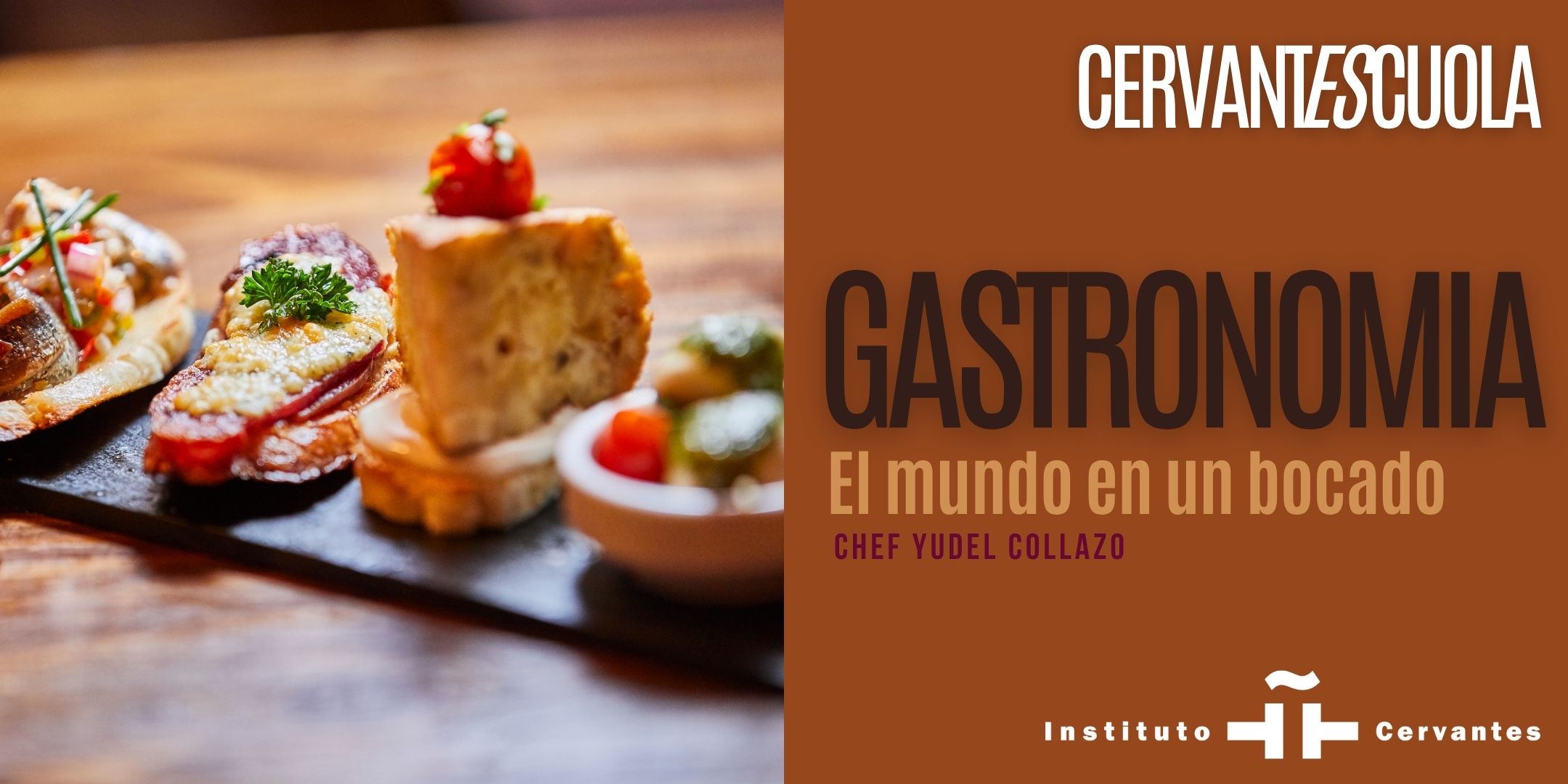 Taller de gastronomía. El mundo en un bocado