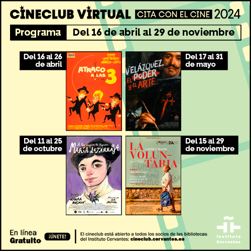 Cita con el cine. Cineclub virtual 2024