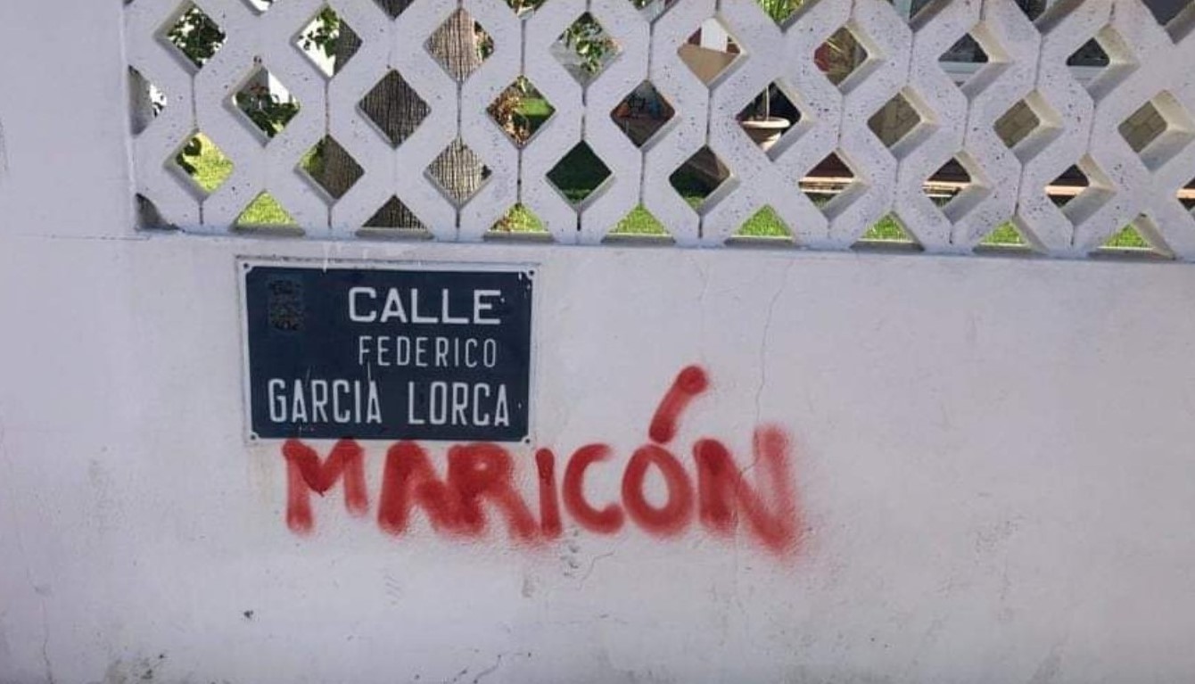 García Lorca, ¡maricón!