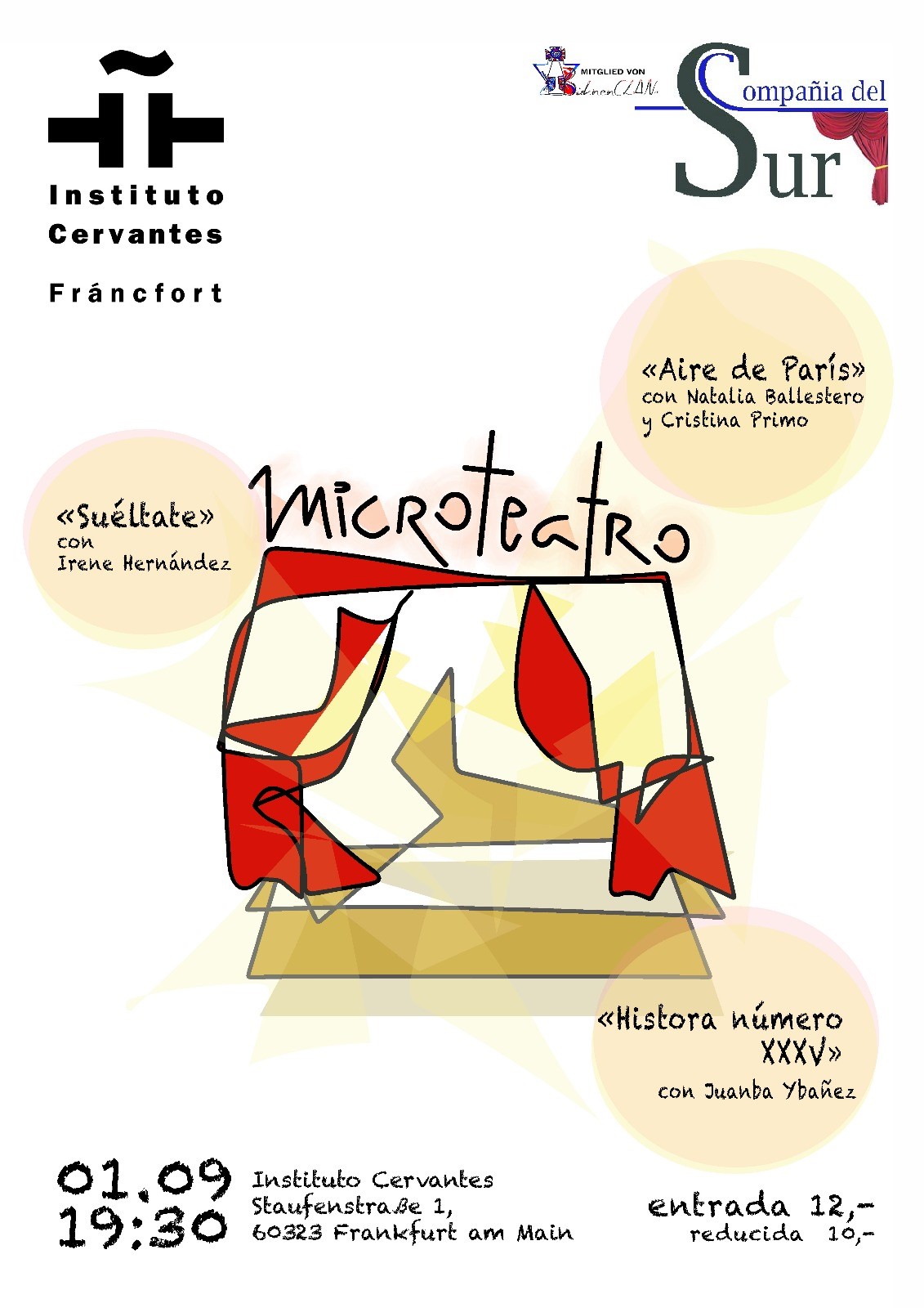 Mikrotheater. Drei Theatertexte auf Spanisch