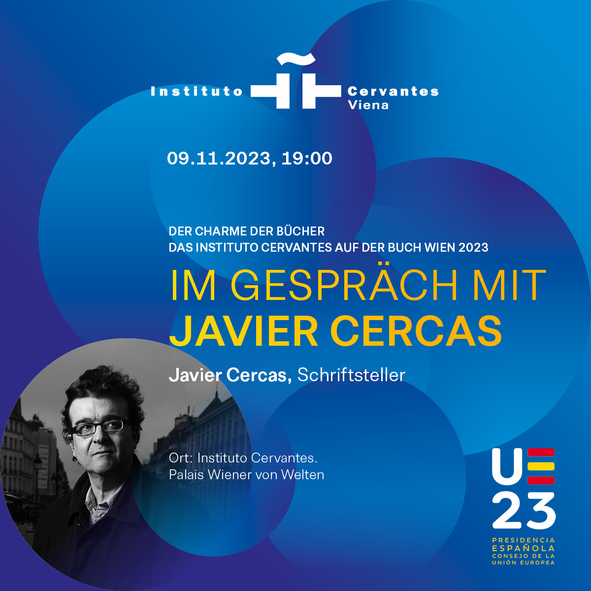 Conversando con Javier Cercas