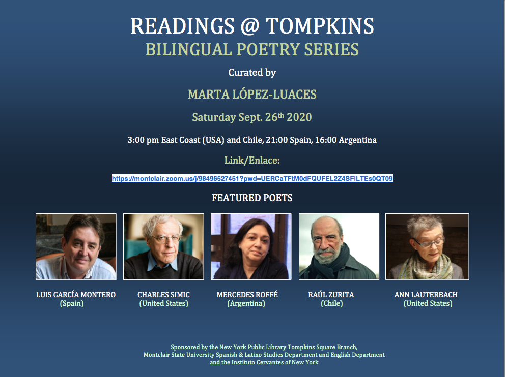 Bilingual Poetry Reading