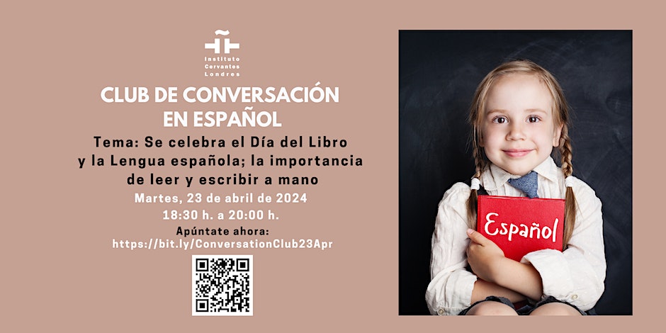 Celebrating UNESCO World Book Day and Spanish Language Day; the importance of reading and writing by hand.