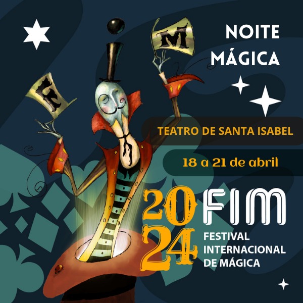 El mago Juan Colás en el Festival Internacional de Magia (FIM) - Pernambuco 