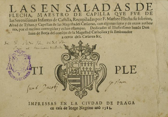 La bomba (Mateo Flecha, 1481-1553)