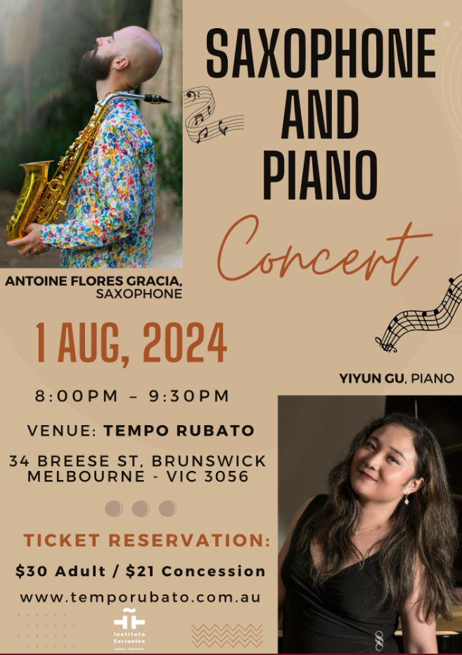 Concierto de Saxofón y Piano