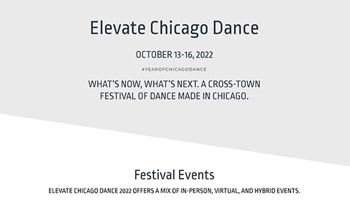 Elevate Chicago Dance 2022 