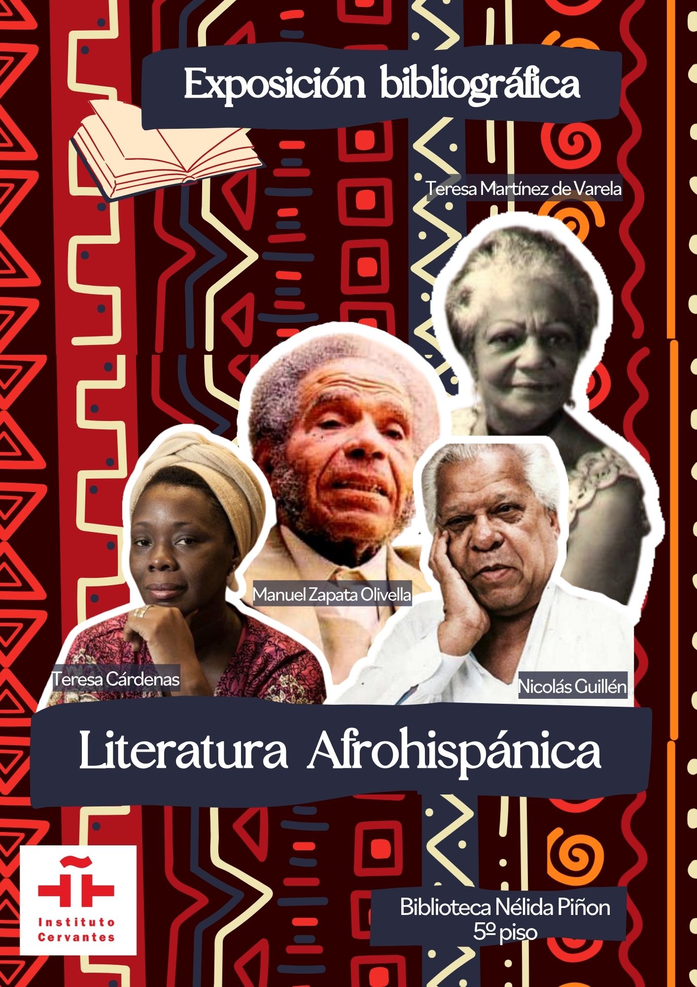 Literatura Afrohispánica: exposición bibliográfica