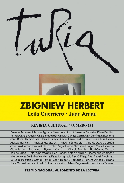 Presentación del número 132 de la revista cultural «Turia»