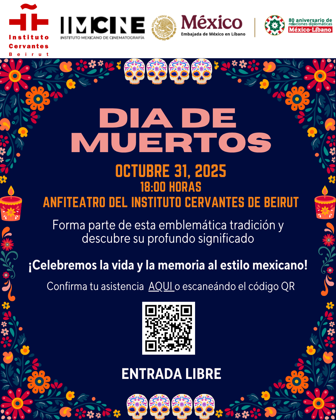 Día de los muertos 2025