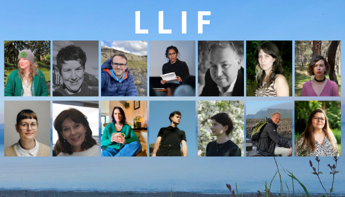 Pol Guasch en la residencia LLIF - Ty Newydd Writing Centre