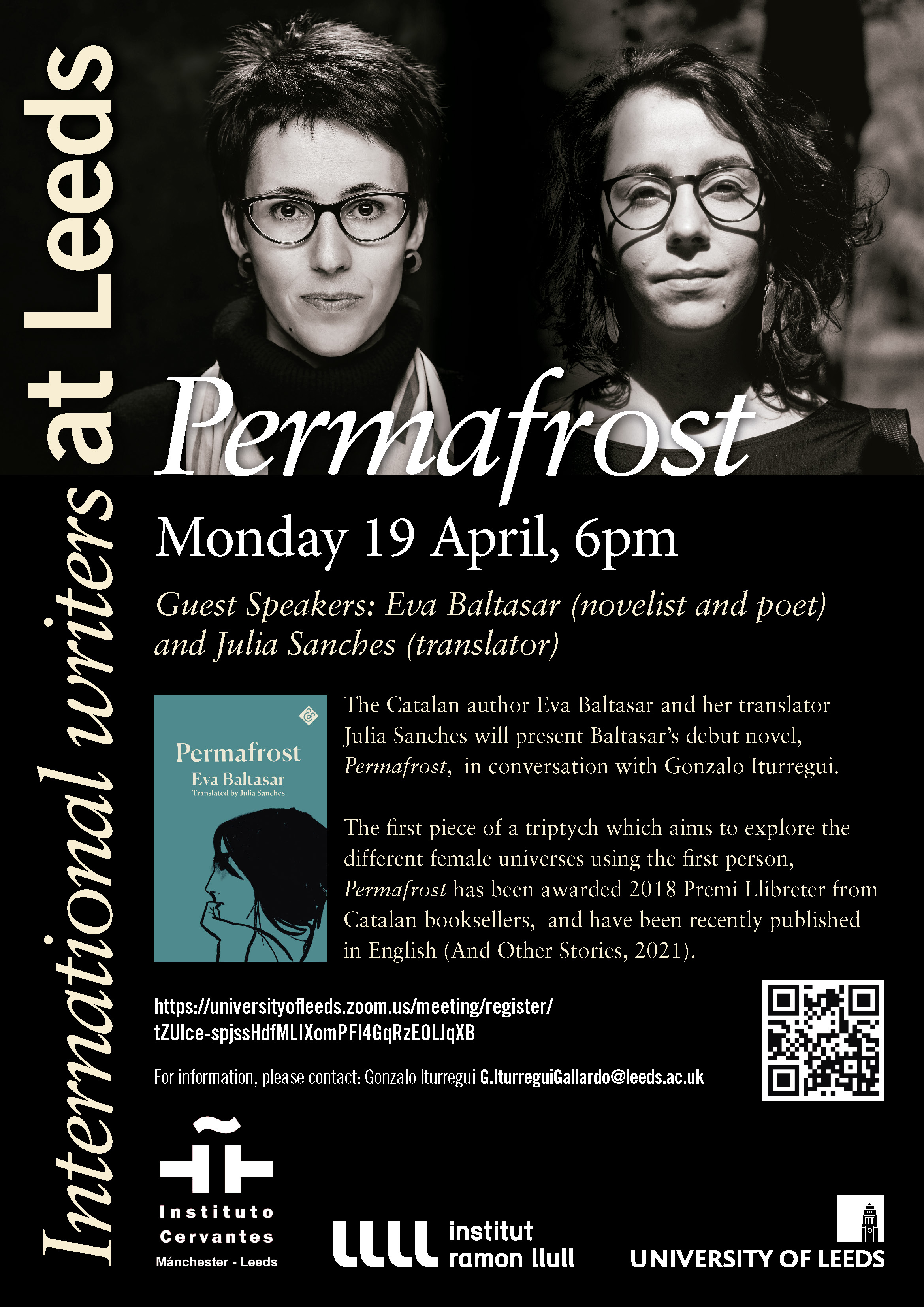 Launching of Permafrost. Eva Baltasar and Julia Sanches in conversation