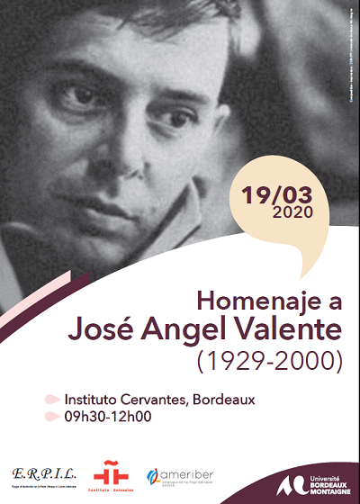Homenaje a José Ángel Valente