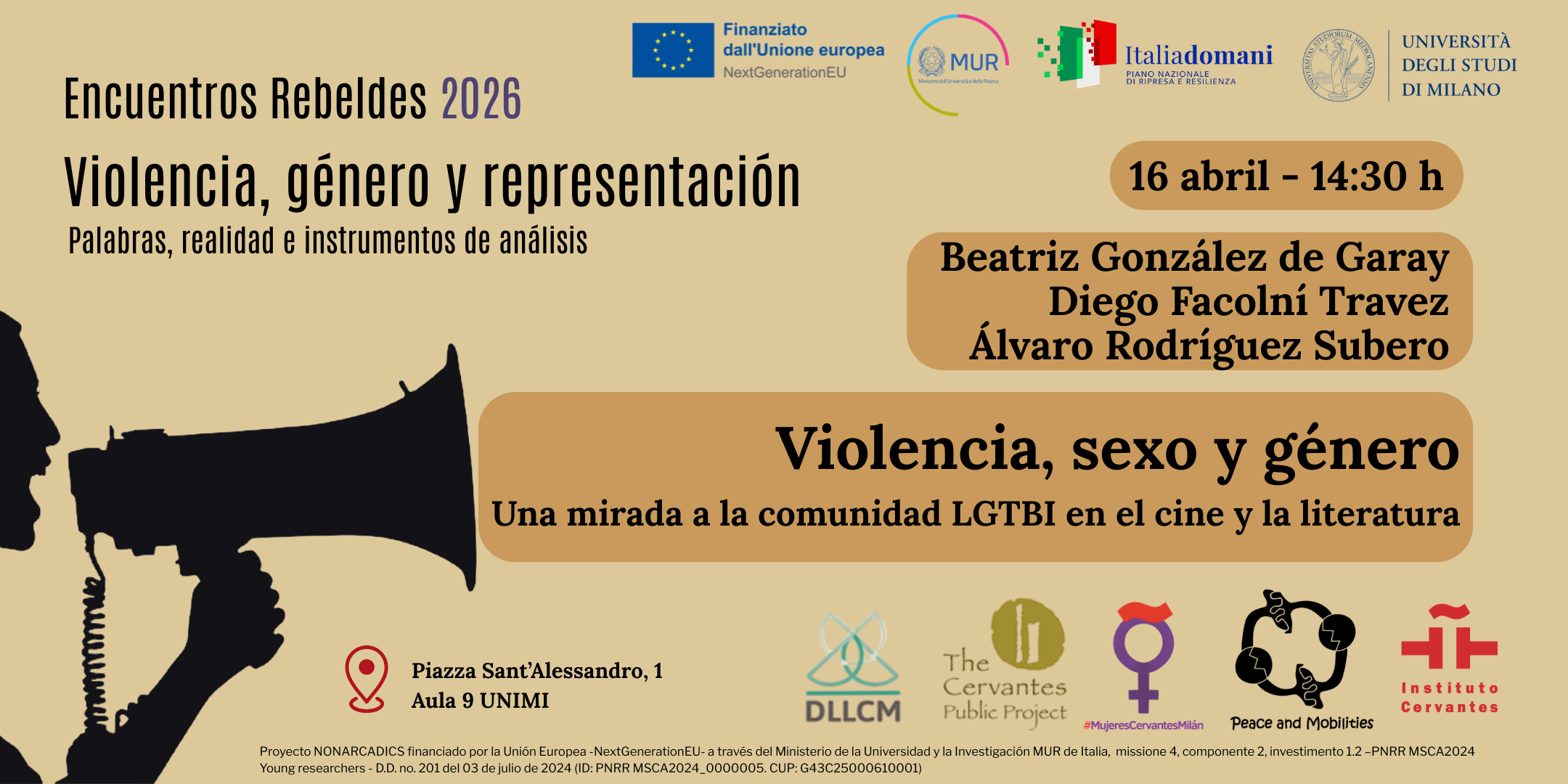 Violencia, sexo  género: una mirada a la comunidad LGTBI en el cine y la literatura contemporánea