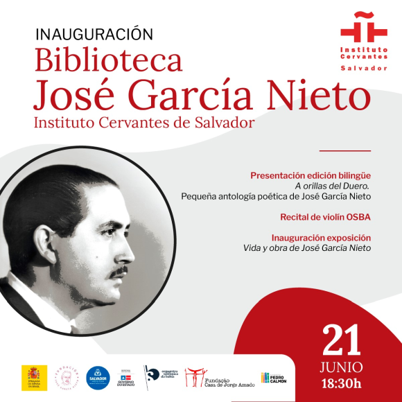 Inauguración de la biblioteca José García Nieto