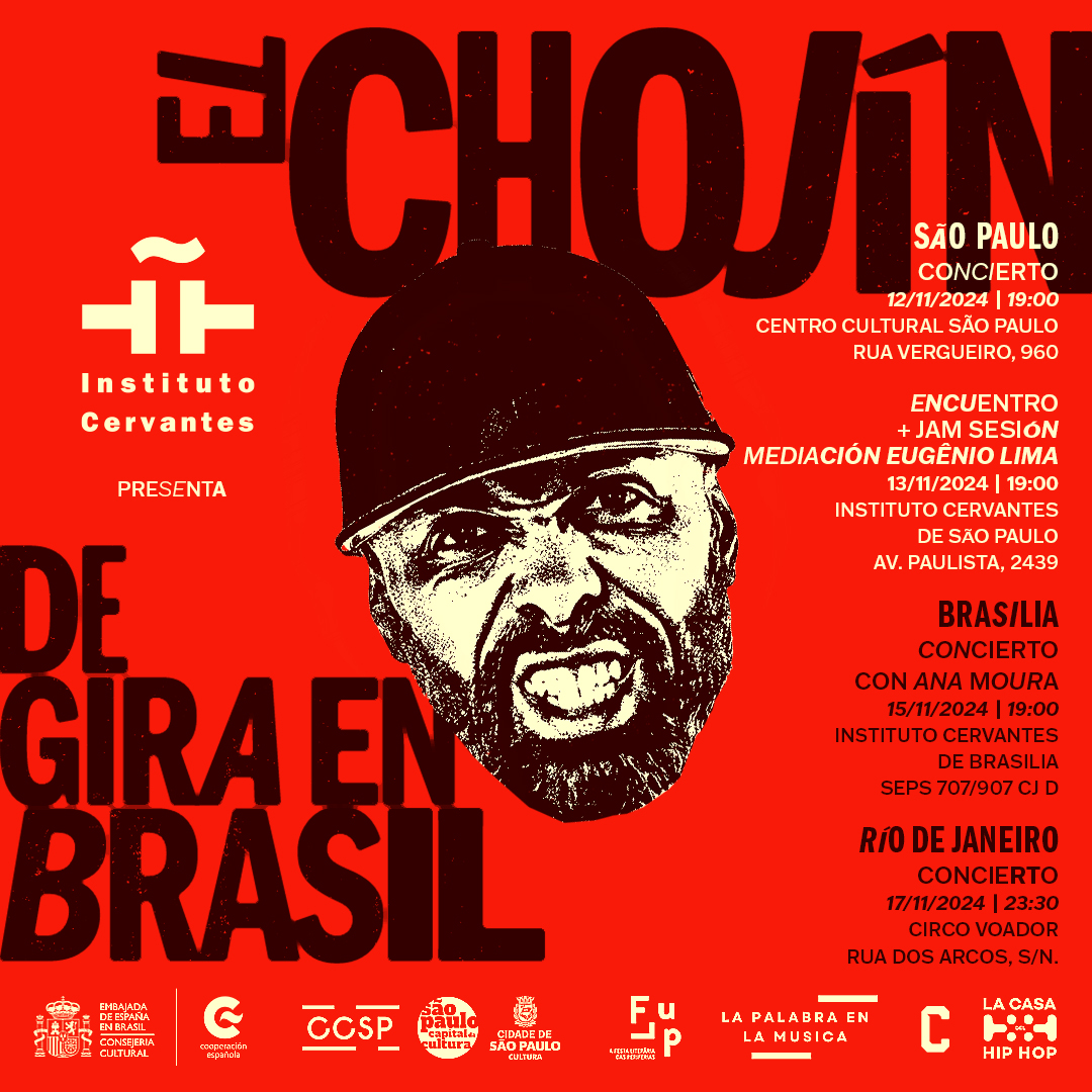 La palavra na musica. Tourne Chojin em Brasil 