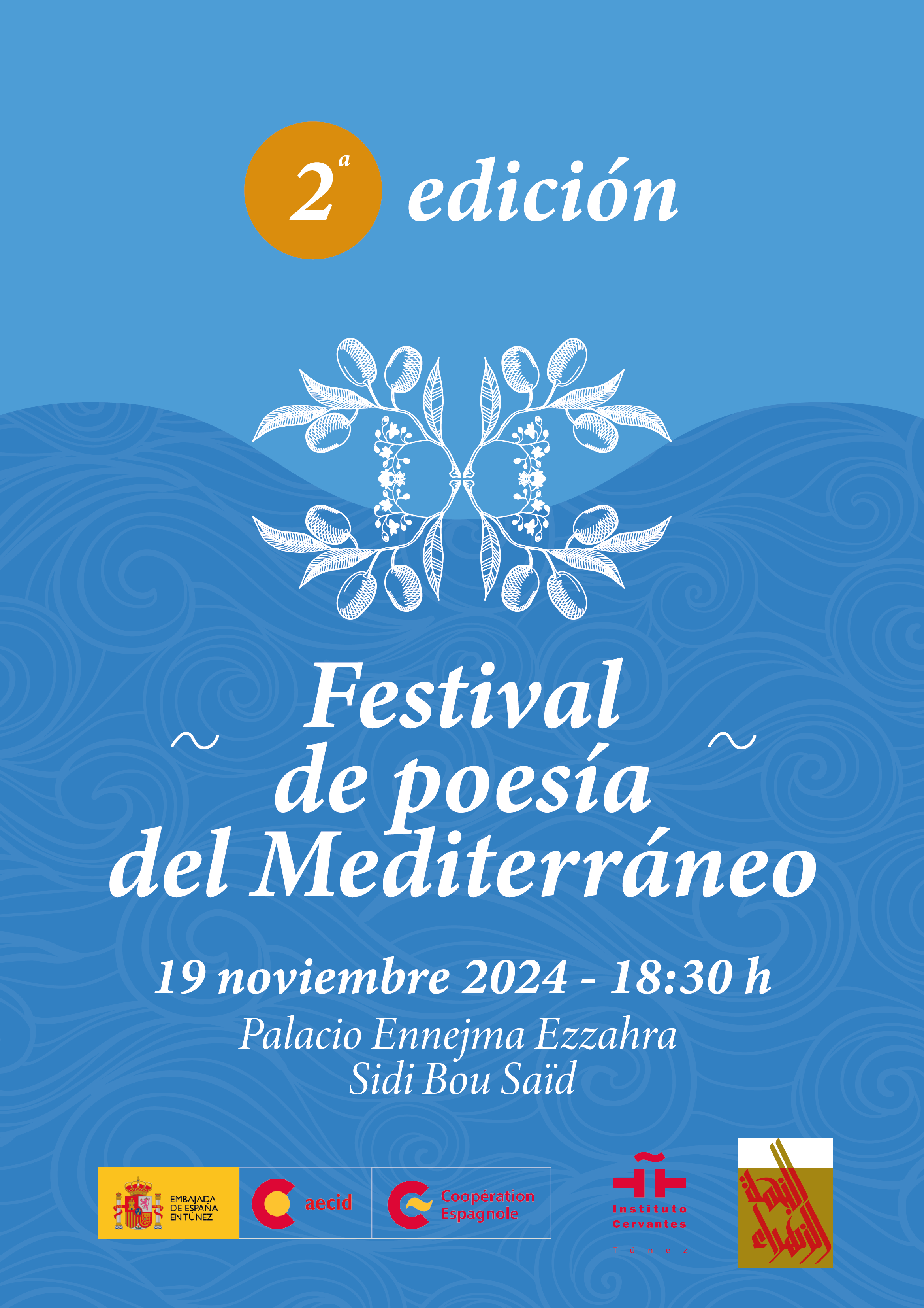 Festival de poesía del Mediterráneo del Instituto Cervantes