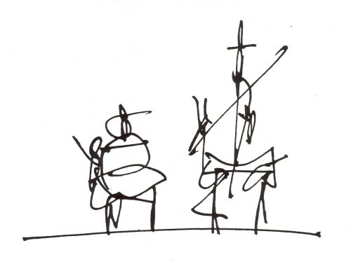 Sur les traces de don Quichotte