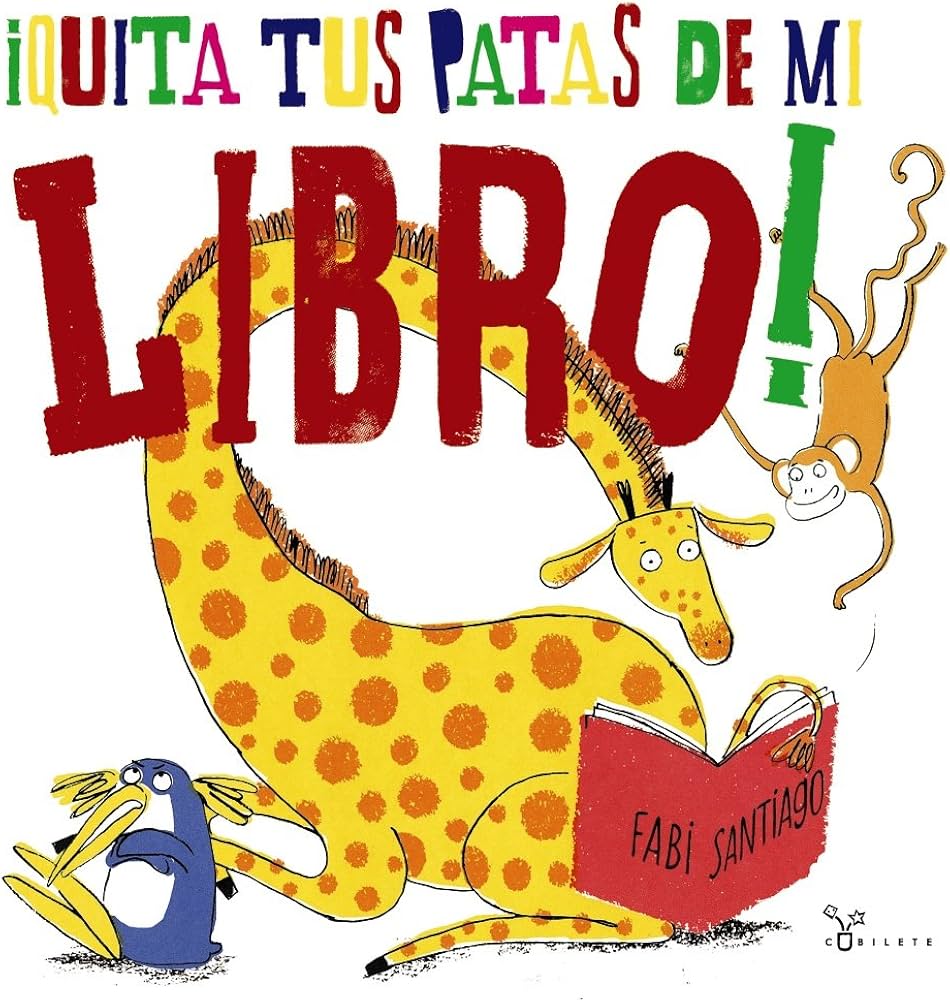 ¡Quita tus patas de mi libro!