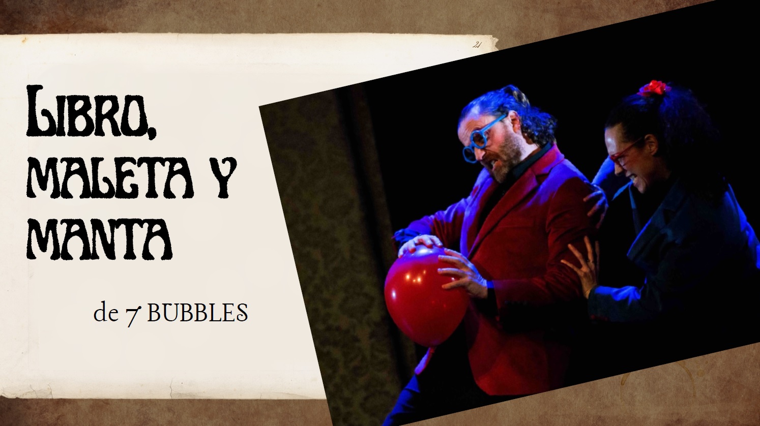 Libro, maleta y manta