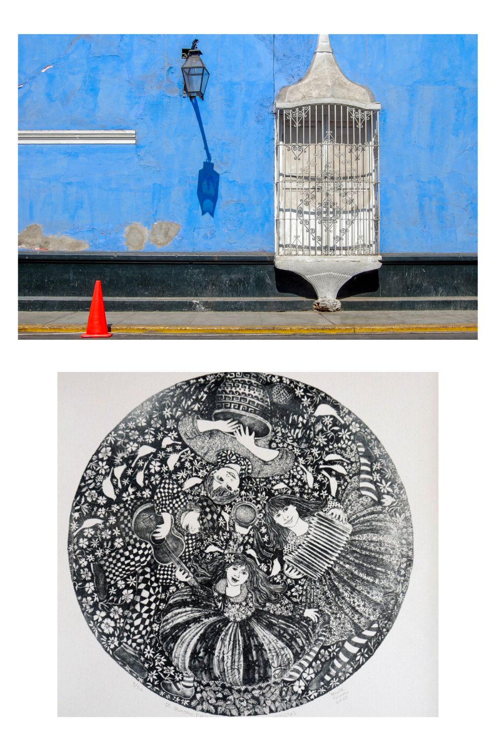 Trayectos Andinos y Grabados de Denise Roman