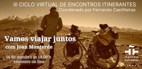 Vamos viajar juntos com Joan Monterde