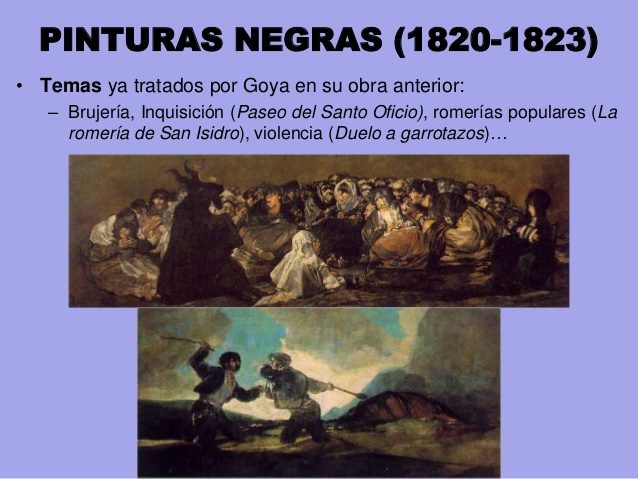 Videoarte sobre Pinturas Negras de Goya